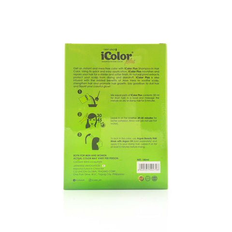 iColor® Plus Shampoo Dark Brown 180mL