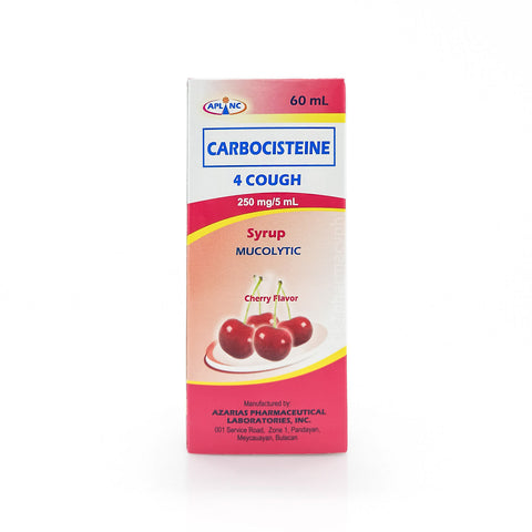 4 Cough Carbocisteine 250mg/5ml Syrup 60mL