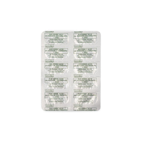 Gen-Cee® Plus 500mg/12mg Capsule