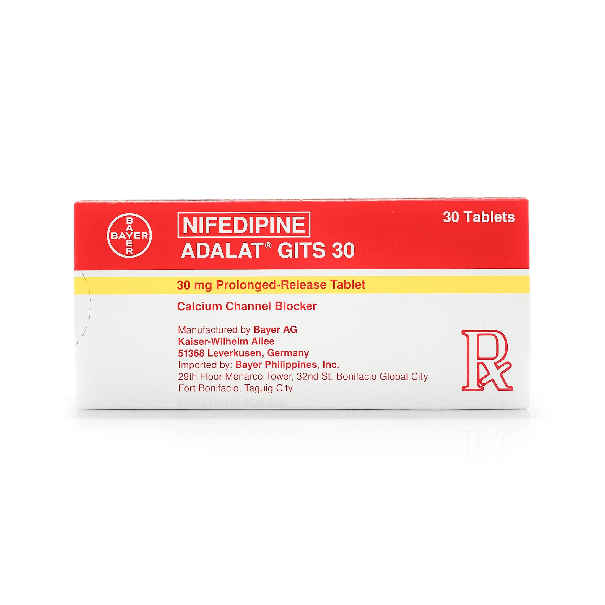 All Adalat GITS 30 30mg Tablets All Adalat GITS 30 30mg Tablets