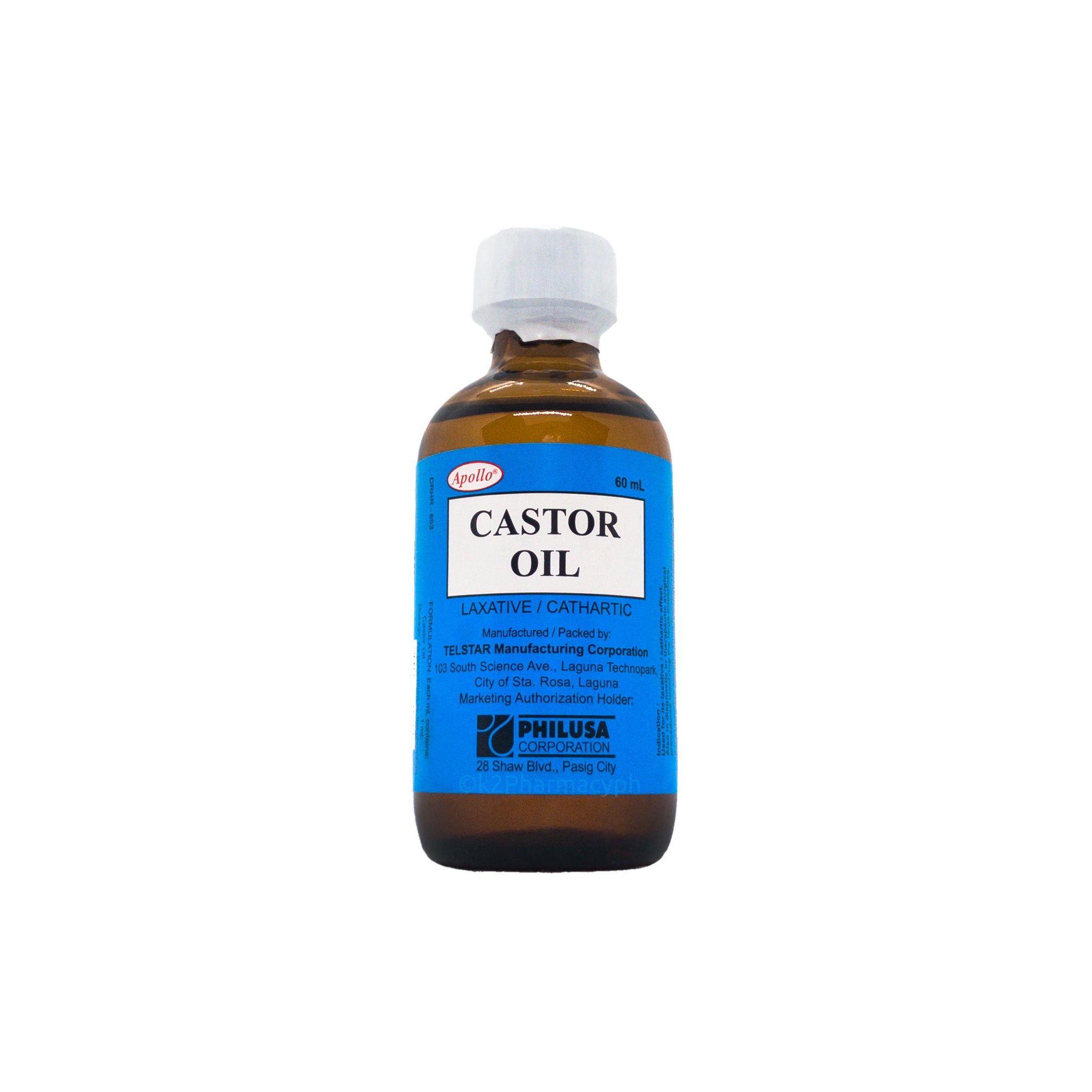 Castor Oil Code All / Apollo® Castor Oil 60mL