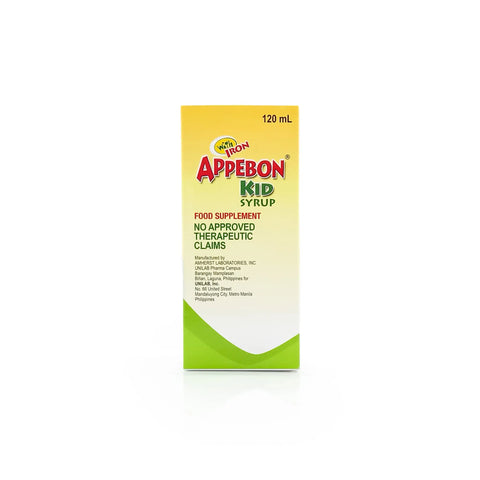 Appebon® Kid Syrup 120ml UNILAB INC. United Laboratories, Incorporated
