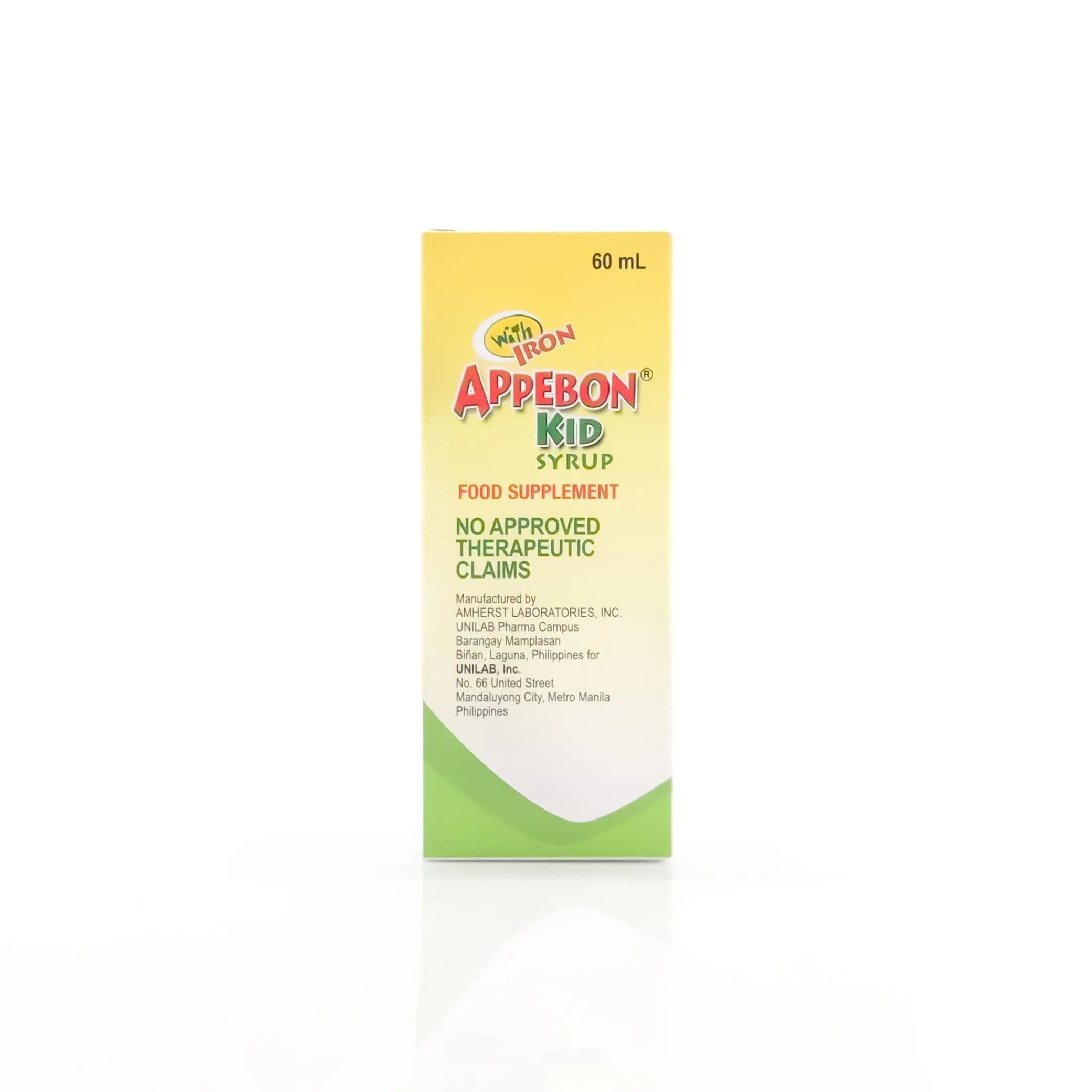 Appebon® Kid Syrup 60ml UNILAB INC. United Laboratories, Incorporated