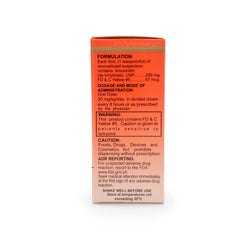Axmel® Amoxicillin 250mg/5mL Suspension 60mL Regimed Pharmaceutical