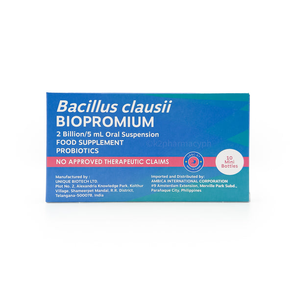 Biopromium Bacillus Clausii 2 Billion/5mL Oral Suspension