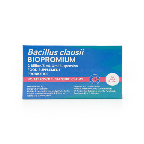 Biopromium Bacillus Clausii 2 Billion/5mL Oral Suspension
