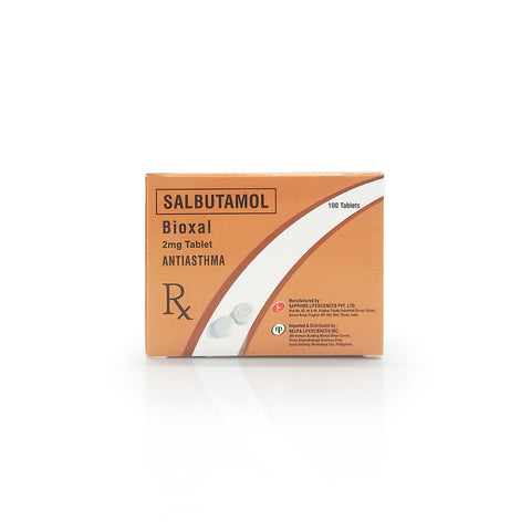 Bioxal Salbutamol 2mg Tablet