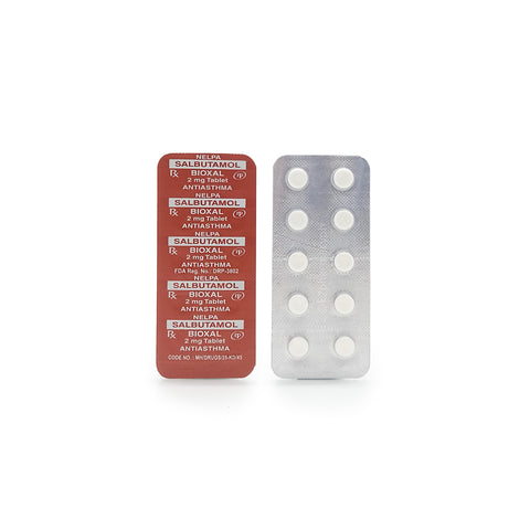 Bioxal Salbutamol 2mg Tablet