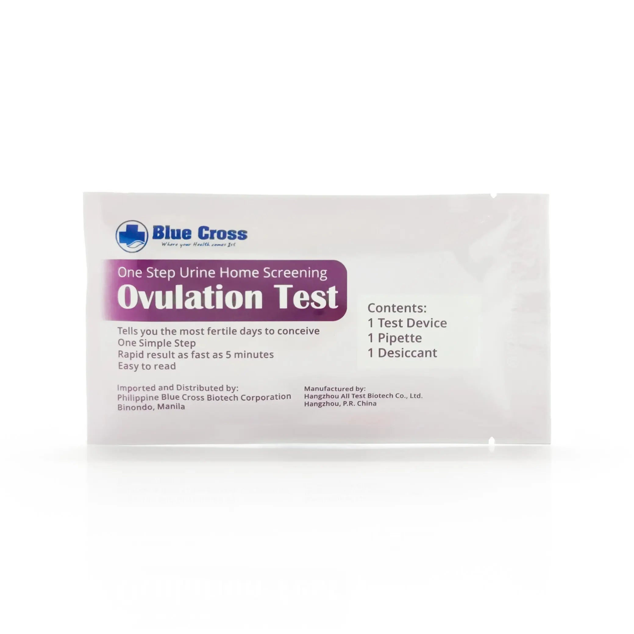 Blue Cross Ovulation Test Philippine Blue Cross Biotech Corp.