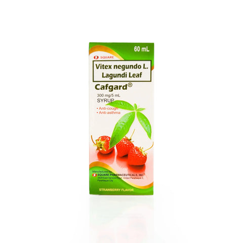 Cafgard® 300mg / 5 mL Syrup Strawberry Flavor 60mL Regimed Pharmaceutical
