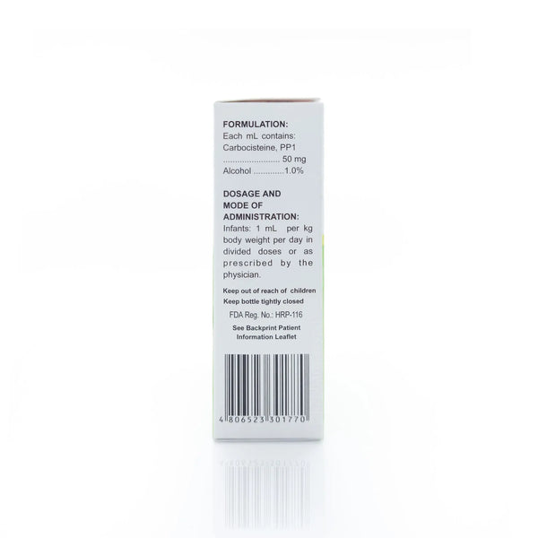 Ceasol Ceascol Carbocisteine Oral Drops 15mL Regimed Pharmaceutical