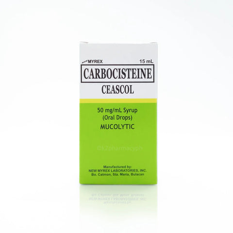 Ceascol Carbocisteine Oral Drops 15mL Regimed Pharmaceutical