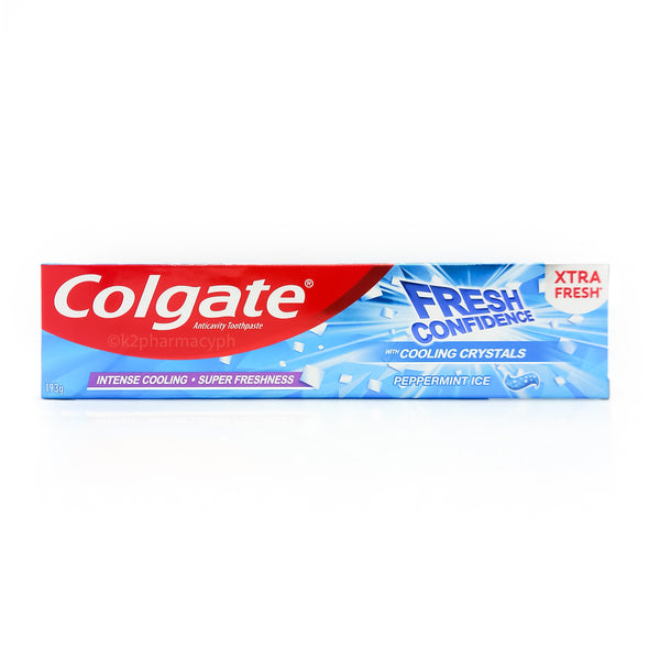 Colagate Ice Colgate® Fresh Confidence with Cooling Crystals Peppermint Ice 193g