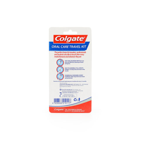 Colgate® Oral Care Travel Kit (White)