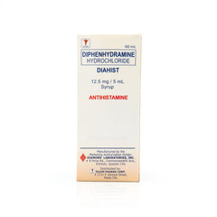 Diahist Diphenhydramine 12.5mg/5mL Syrup 60mL