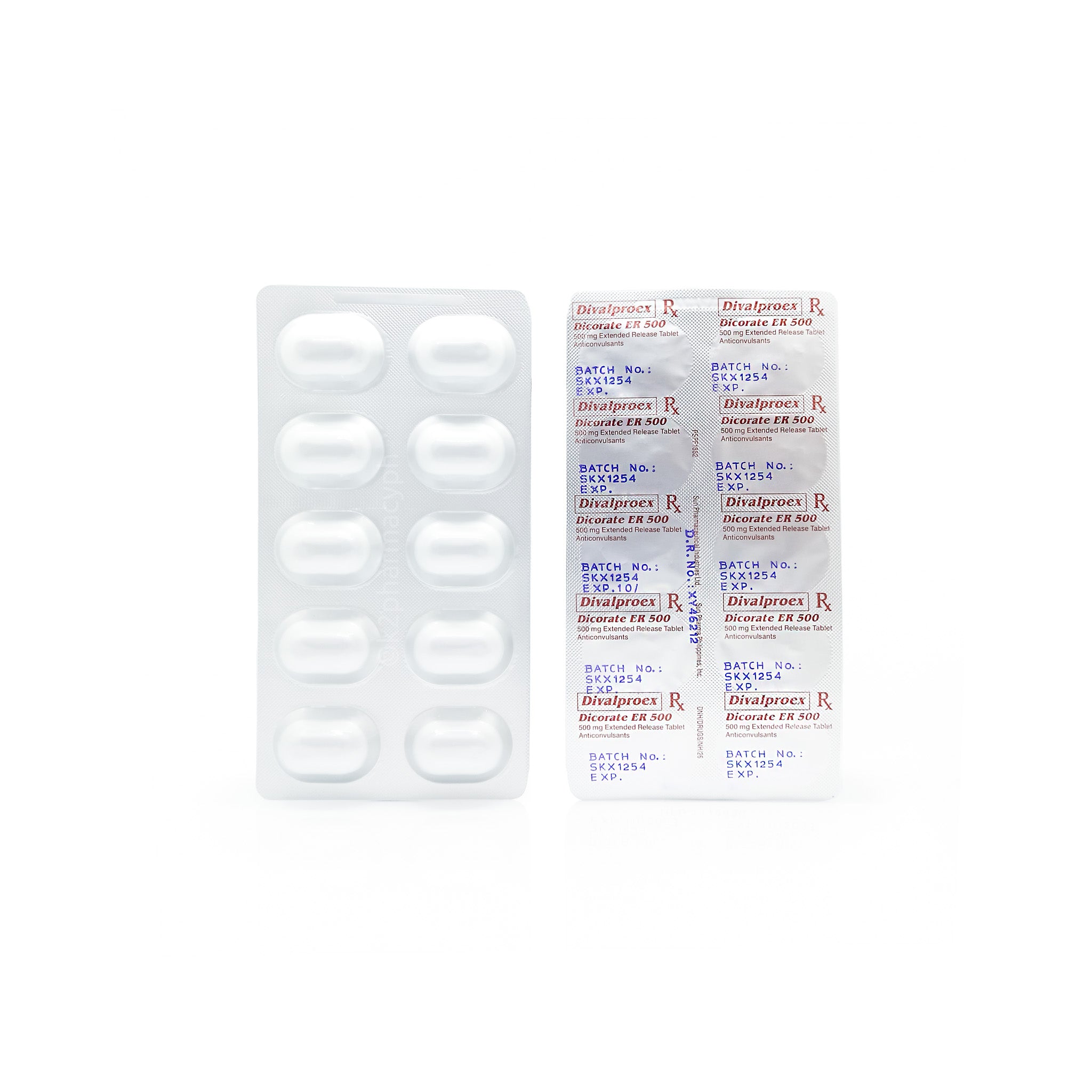 Dicorate ER 500 Divalproex 500mg Tablets