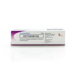 Erythromycin by Sensomed 5mg/g Opthalmic Ointment 3.5g Tube