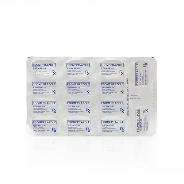 Esomeprazole Esomap -40 40mg Capsule