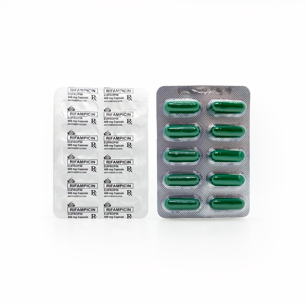 Eufropin Rifampicin 450mg Capsule