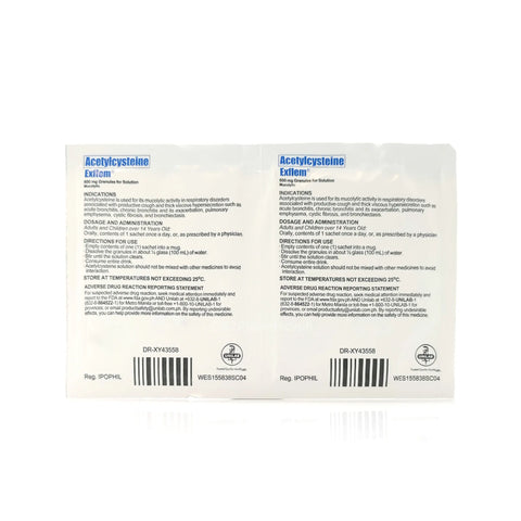 Exflem 600mg Granules for Solution UNILAB INC. United Laboratories, Incorporated