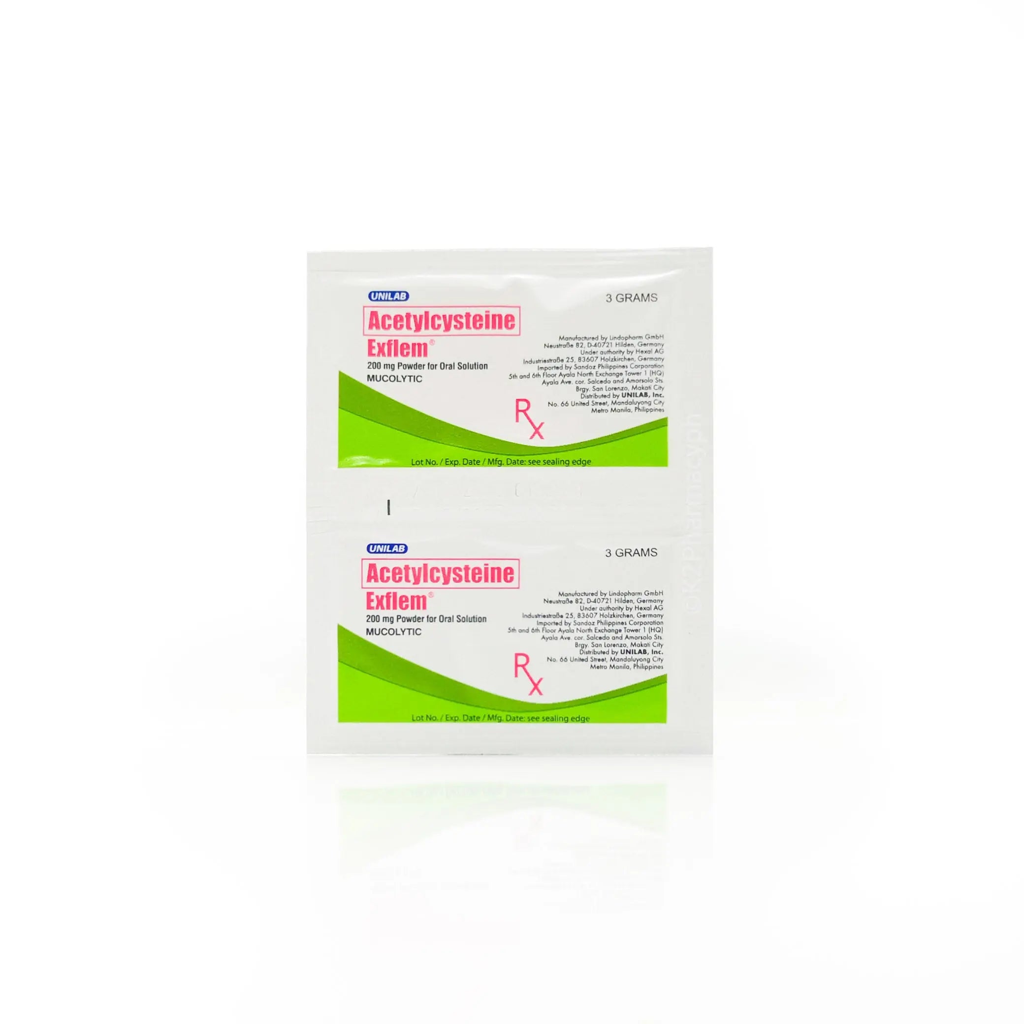 Xflem Exflem® 200mg Powder for Oral Solution UNILAB INC. United Laboratories ...