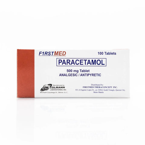 Firstmed Paracetamol 500mg Tablet Eba Generisch Trading Inc.
