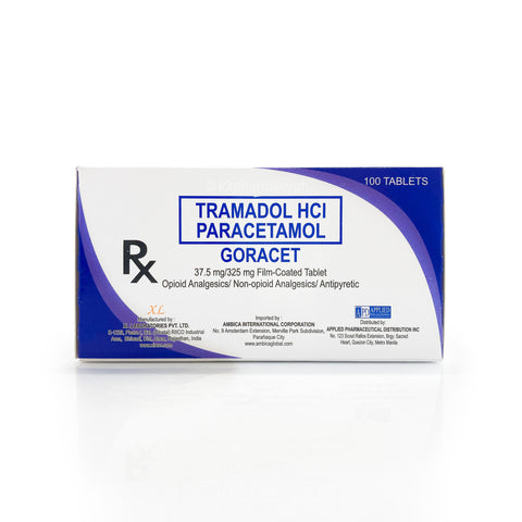 Goracet Tramadol Paracetamol 37.5mg/325mg Tablets