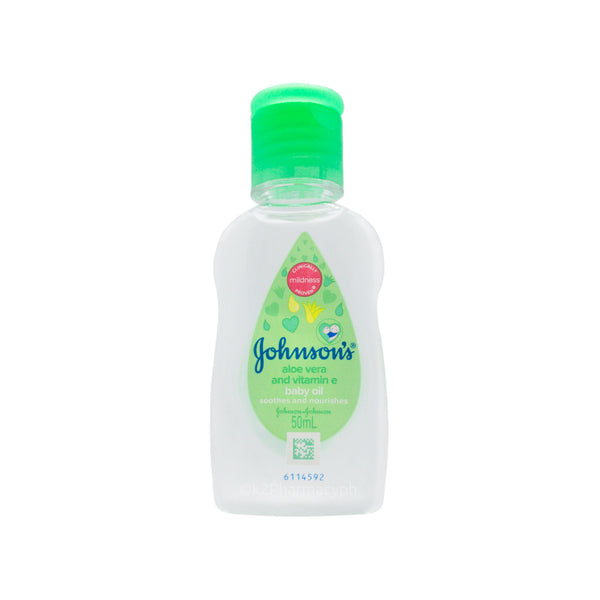 Johnson's® Baby Oil Aloe Vera and Vitamin E 50mL
