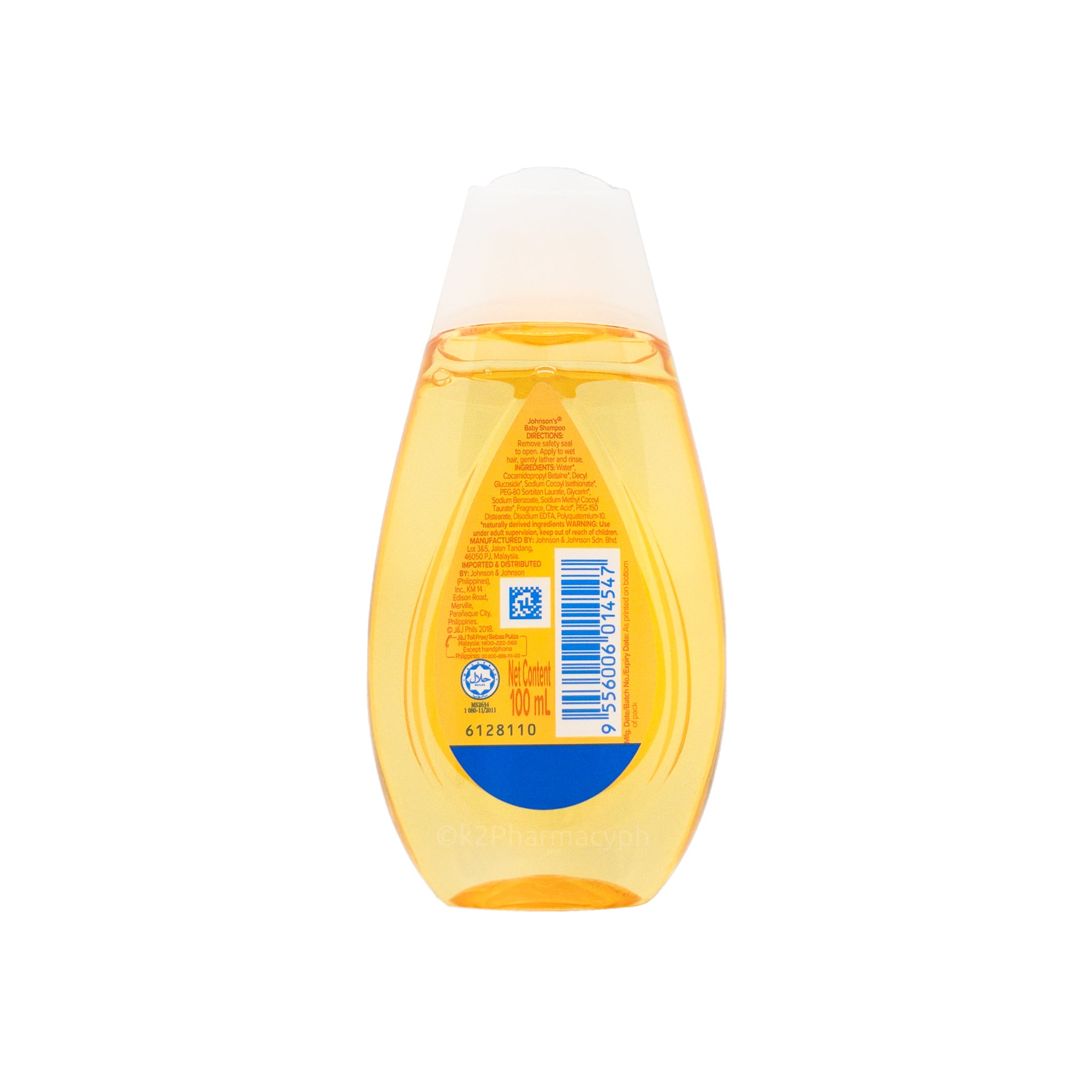 Johnson's® Baby Shampoo Gold 100mL