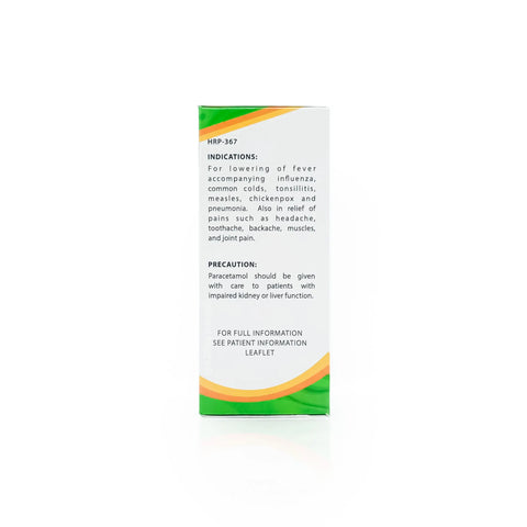 Kidicef Paracetamol 125mg / 5mL Suspension Caramel Flavor 60mL Regimed Pharmaceutical
