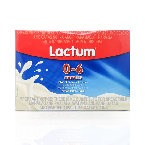 Lactum® (0-6mos) Infant Formula Powder 2kg