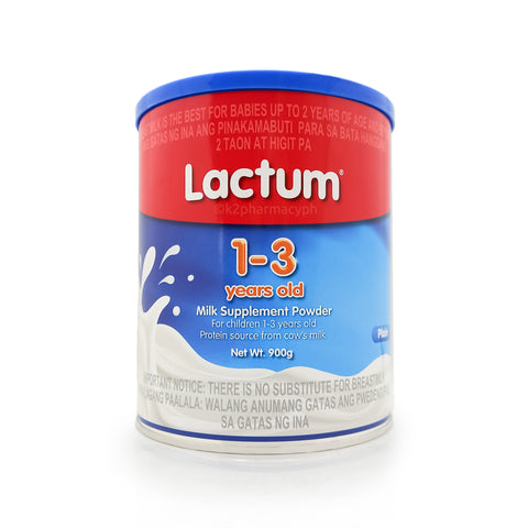 Lactum® (1-3yo) Plain Milk Supplement 900g