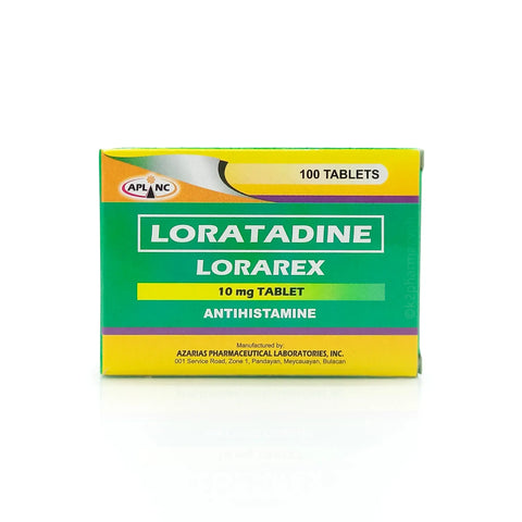 Lorarex Loratadine 10mg Tablet Regimed Pharmaceutical