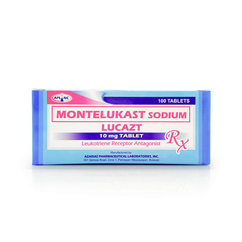Lucazt Montelukast Sodium 10mg Tablets