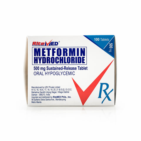 Ritemed® Metformin HCI 500mg Tablet