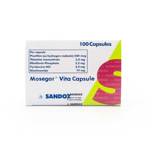 Mosegor® Vita Capsule Orexigenic Agent with Vitamin B Complex Capsules
