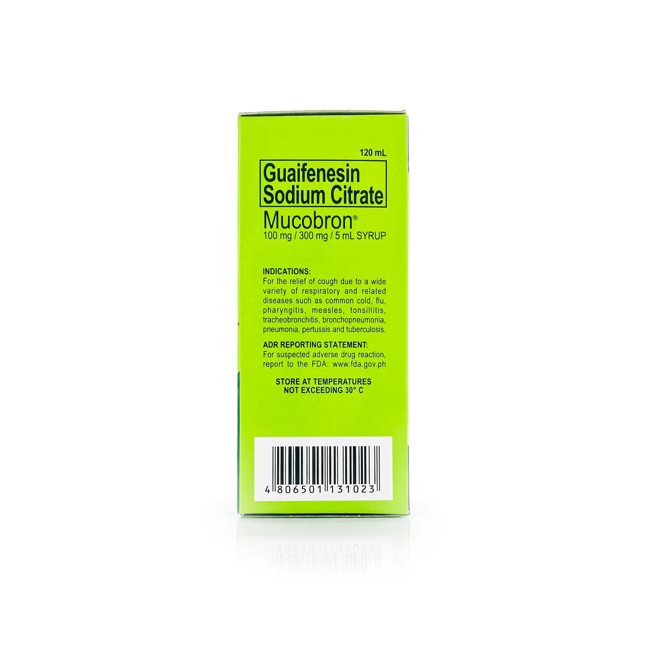 Mucobron R Mucobron® Syrup 120mL Medi-Rx Incorporated