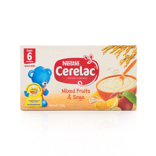 Nestle® Cerelac® Infant Cereals Mixed Fruits and Soya 120g