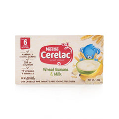 Nestle® Cerelac® Infant Cereals Wheat Banana and Milk 120g