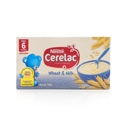 Nestle® Cerelac® Infant Cereals Wheat and Milk 120g