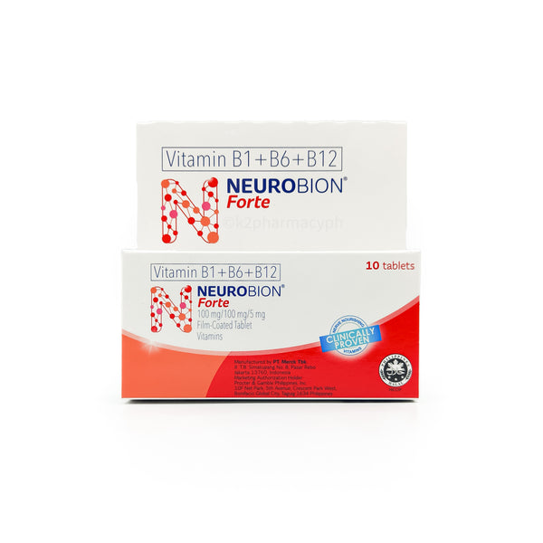 Neurobion® Forte 100mg/100mg/5mg Film-Coated Tablet