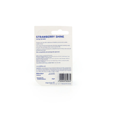 Nivea Strawberry Flavored Lip Balm 4.8g