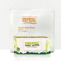 Organic® Baby Wipes Pack of 80s CKMJ Greenovation