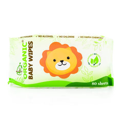 Organic® Baby Wipes Pack of 80s
