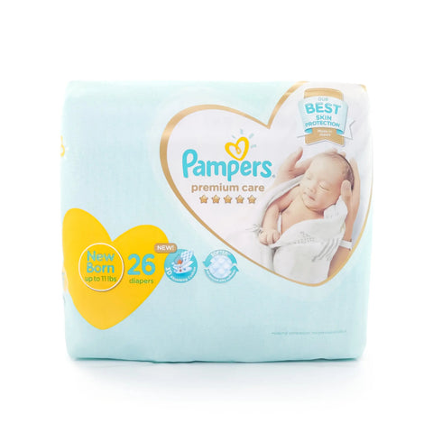 Pampers Baby® Premium Care New Born 26s Right Goods Philippines Incorporated