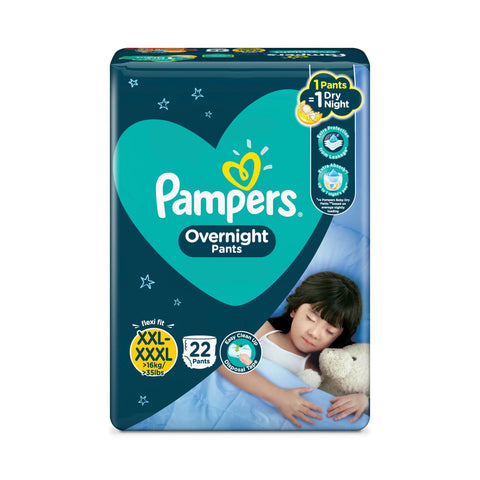 Pampers ® Overnight Pants XXL-XXXL 22s Right Goods Philippines Incorporated