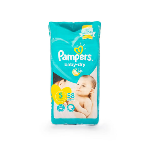 Pampers® Baby Dry Small 58s Right Goods Philippines Incorporated