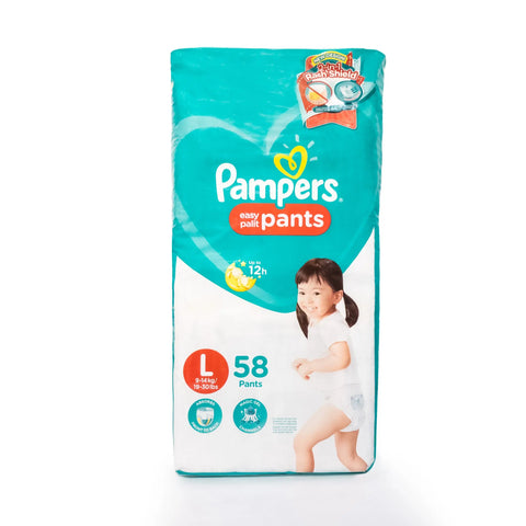 Pampers® Easy Palit Pants Large 58s Right Goods Philippines Incorporated