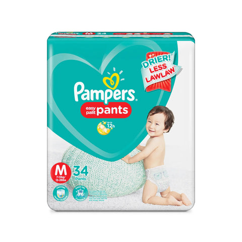 Pampers® Easy Palit Pants Medium 34s Right Goods Philippines Incorporated