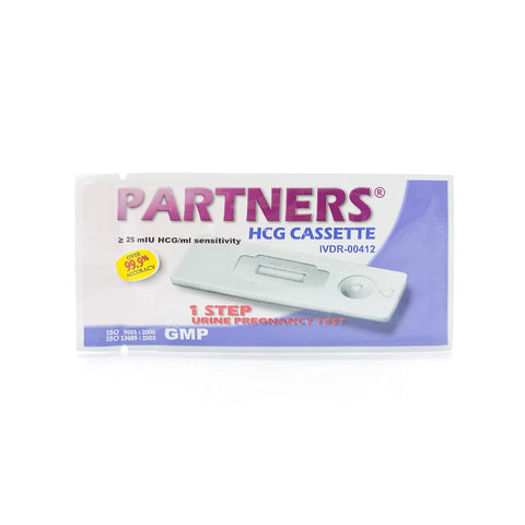 Partners® HCG Cassette IVDR-00412 Pregnancy Test Champion Biotech and Pharma Corporation